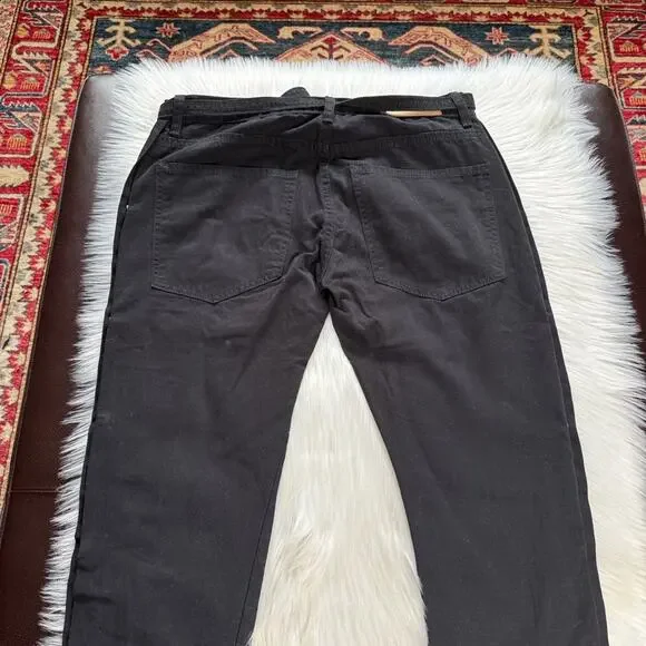MNML Black Snap Western Pants
